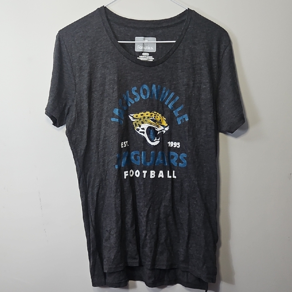 Fanatics Charcoal Jacksonville Jaguars Tee